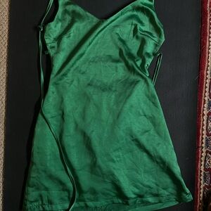Lulu's Green Mini Dress